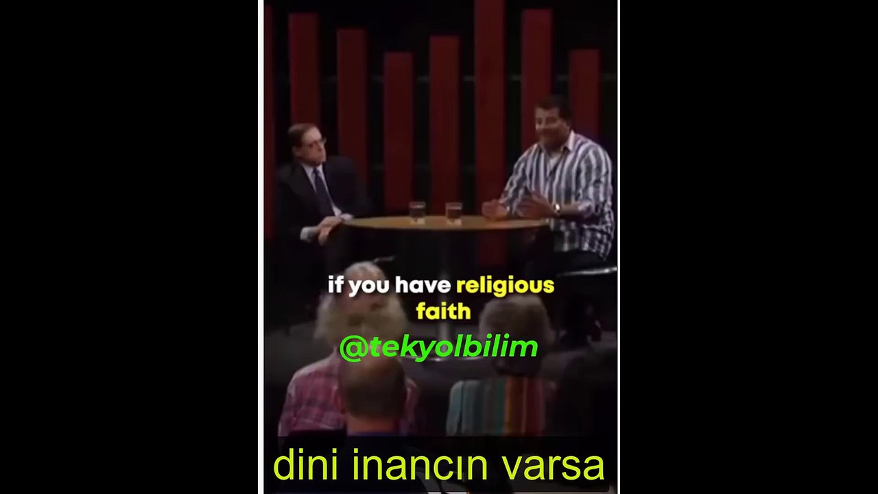 DİNDARLAR BİLİME AT GÖZLÜĞÜ İLE BAKAR - NEİL deGRESSE TYSON (AMERİKALI ASTROFİZİKÇİ)