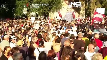 Protestanti chiedono dimissioni nove mesi dopo le inondazioni a Valencia