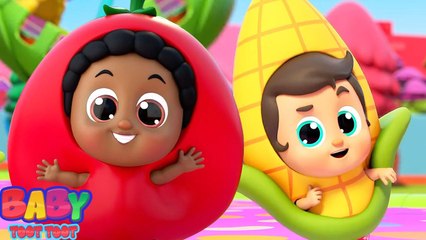 "Vegetable Song | Learn Vegetables for Kids | Oh My Genius | Nursery Rhymes & Baby Songs"