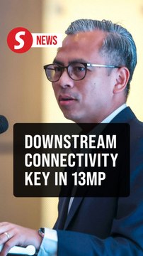 Downstream connectivity a core focus in 13MP, says Fahmi