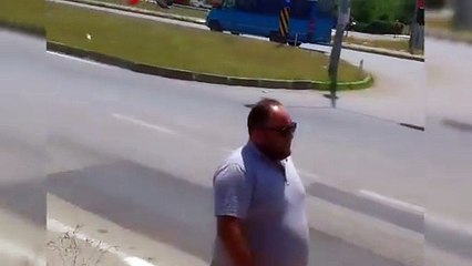 Sinop otogar kavşağında kaza