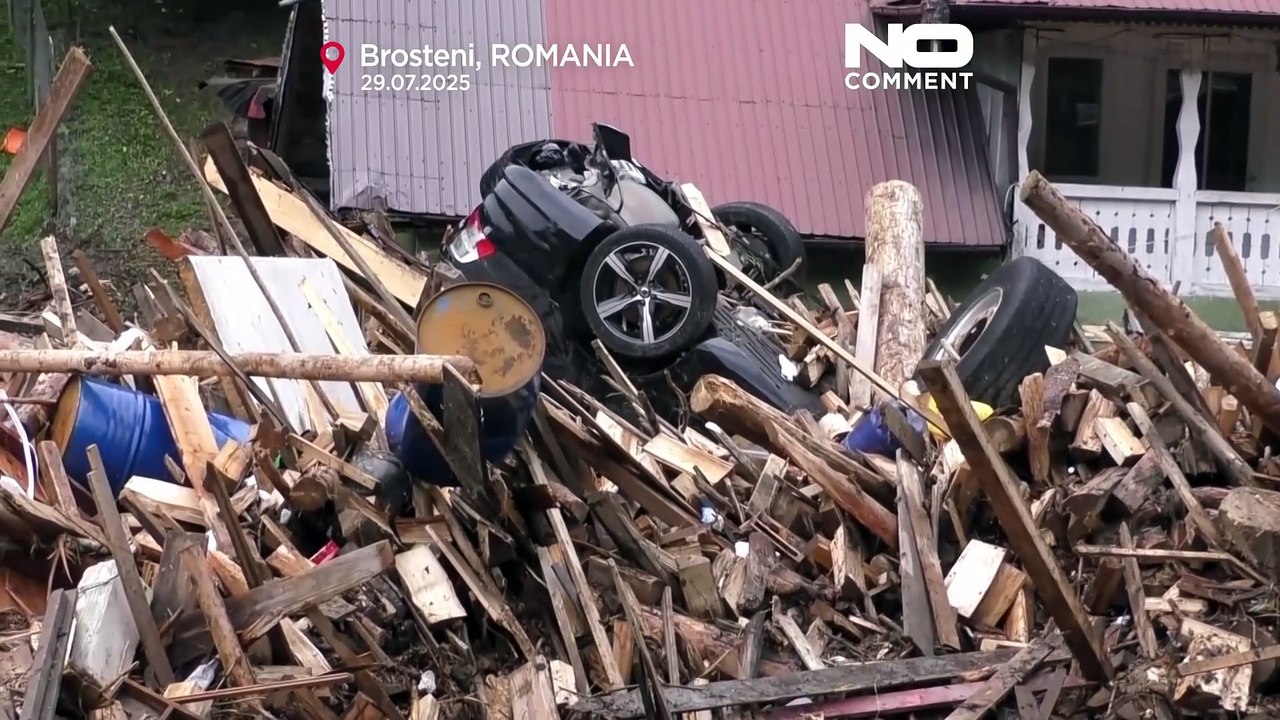 Notfalleinsatz nach tödlichen Überschwemmungen in Nordrumänien