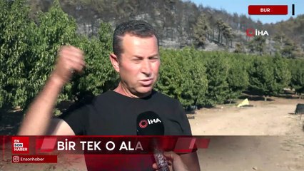 Türkiye'nin yüreğini yakan yangında yüzleri gülümseten görüntü