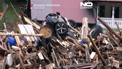 Смертоносные наводнения на севере Румынии