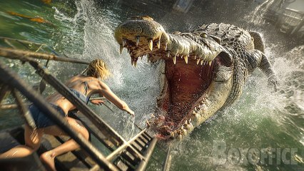 Des spéléologues se font piéger dans une caverne infestée de crocodiles | Film Complet 💎