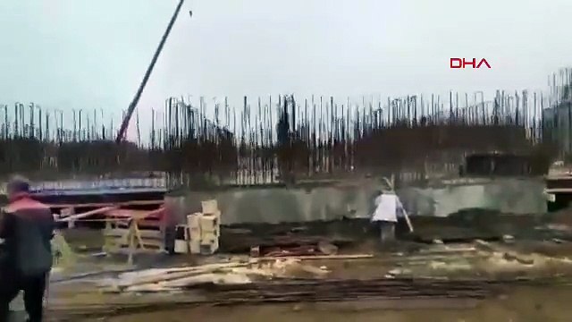 Bartınlı inşaat işçileri, Rusya'da deprem anını saniye saniye görüntüledi