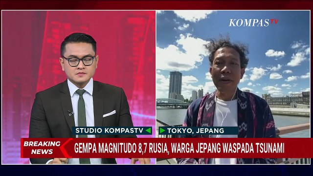 Kesaksian WNI di Jepang: Ada Peringatan Tsunami Dampak Gempa M 8,7 Rusia