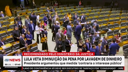 Beraldo e D’Avila comentam veto de Lula a diminuição da pena por lavagem de dinheiro