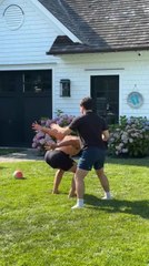 Drunk Man Hilariously Fails at Doing Backflip