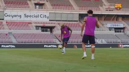 Segunda sesión en Seúl marcada por las altas temperaturas
