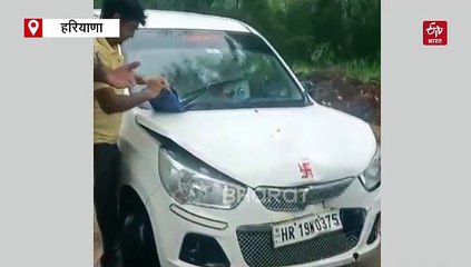 एचटेट अभ्यर्थी की गाड़ी ने डीसी की कार को मारी टक्कर, एग्जाम सेंटर की लोकेशन देखते समय हुआ एक्सिडेंट