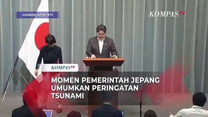 Pemerintah Jepang Umumkan Peringatan Tsunami Usai Gempa M 8,8 Rusia