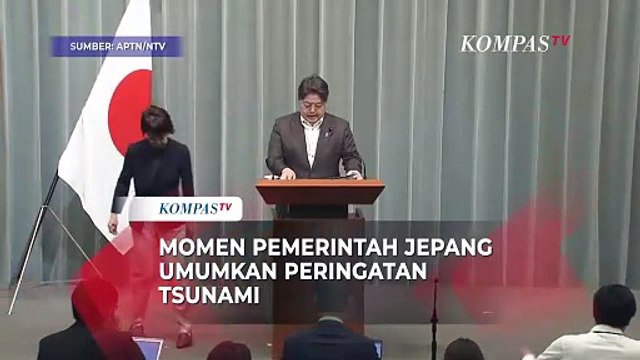 Pemerintah Jepang Umumkan Peringatan Tsunami Usai Gempa M 8,8 Rusia