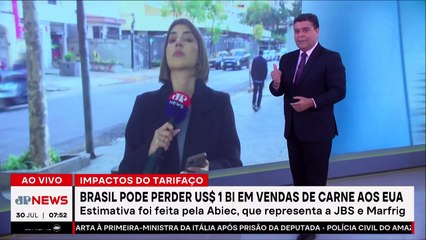 Tarifaço: Brasil pode perder US$ 1 bilhão em vendas de carne aos EUA