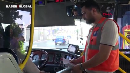 Büyükşehir'den otobüs ve taksilere sıkı denetim