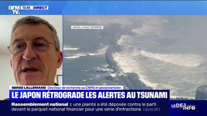 Alerte tsunami: "Il y aura forcément des dégâts", affirme le directeur de recherche au CNRS