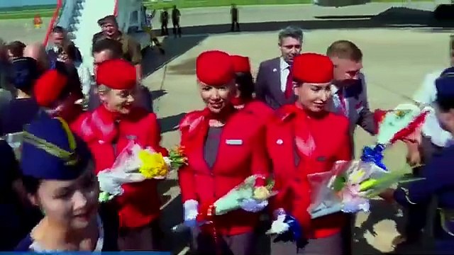 Realizada cerimônia festiva pelo reinício dos voos diretos entre Pyongyang e Moscou.