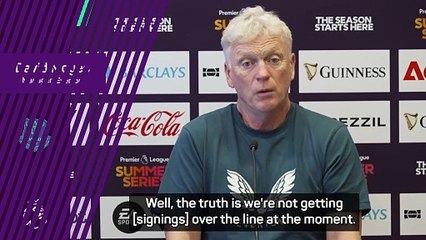 Everton 'finding it difficult' to make impact signings - Moyes