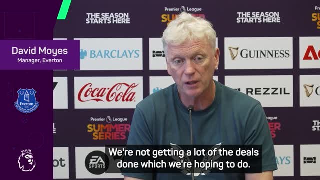 Everton 'finding it difficult' to make impact signings - Moyes