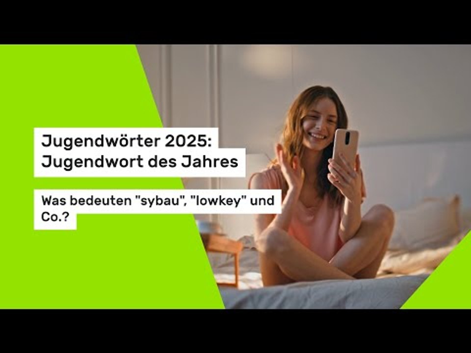 Jugendwörter 2025: Jugendwort des Jahres - Was bedeuten 'Sybau', 'lowkey' und Co.?