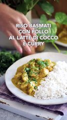 Pollo nero e riso verde alla maniera dello Sri Lanka