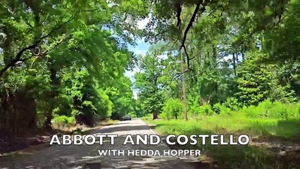 Comedy Drive with Abbott and Costello Guest Starring Hedda Hopper