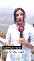 Beyaz TV muhabiri Büşra Nur Danişment'in öfkeli anları