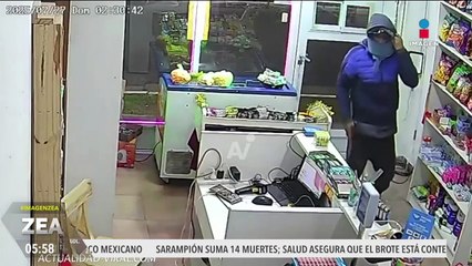 Captan asalto a una tienda en Argentina