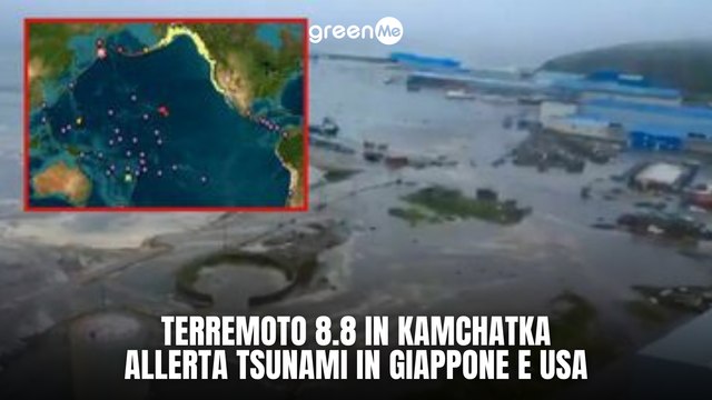 Terremoto 8.8 in Kamchatka allerta tsunami in Giappone e USA