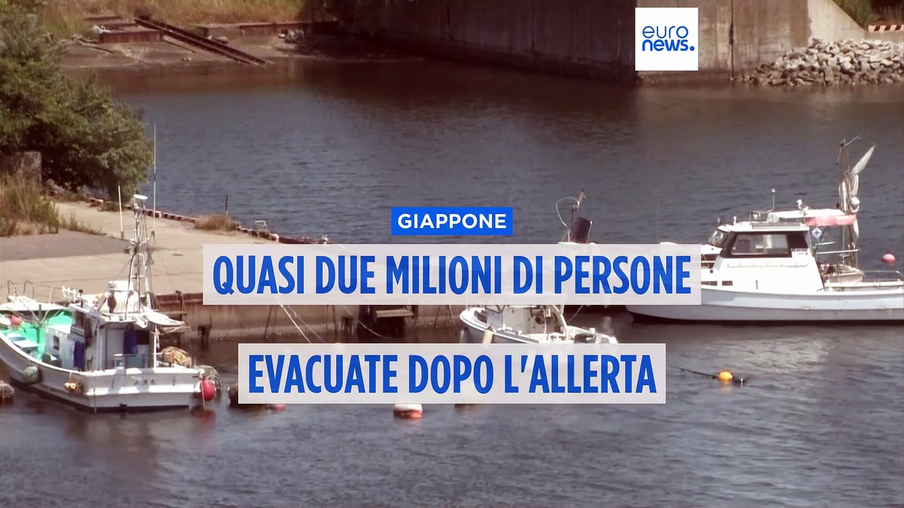 Alte onde colpiscono il Giappone dopo tsunami scatenato da terremoto in Russia: ma rientra allarme