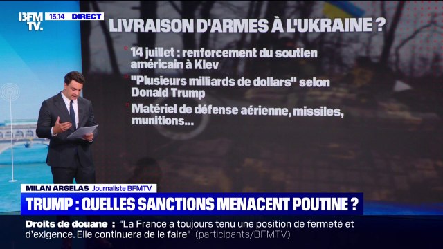 Quelles sanctions Donald Trump pourrait mettre en place contre la Russie si Vladimir Poutine ne met pas fin à la guerre en Ukraine?