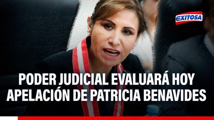 Patricia Benavides busca revertir su suspensión como fiscal: Poder Judicial evaluará hoy su apelación