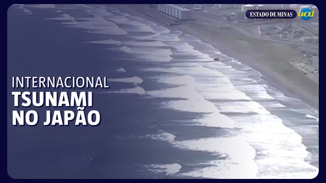 Tsunami atinge Japão após terremoto de magnitude 8,8