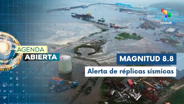 Terremoto de magnitud 8.8 deja heridos y afectaciones en Rusia