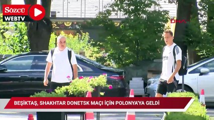 Beşiktaş, Polonya'ya uçtu