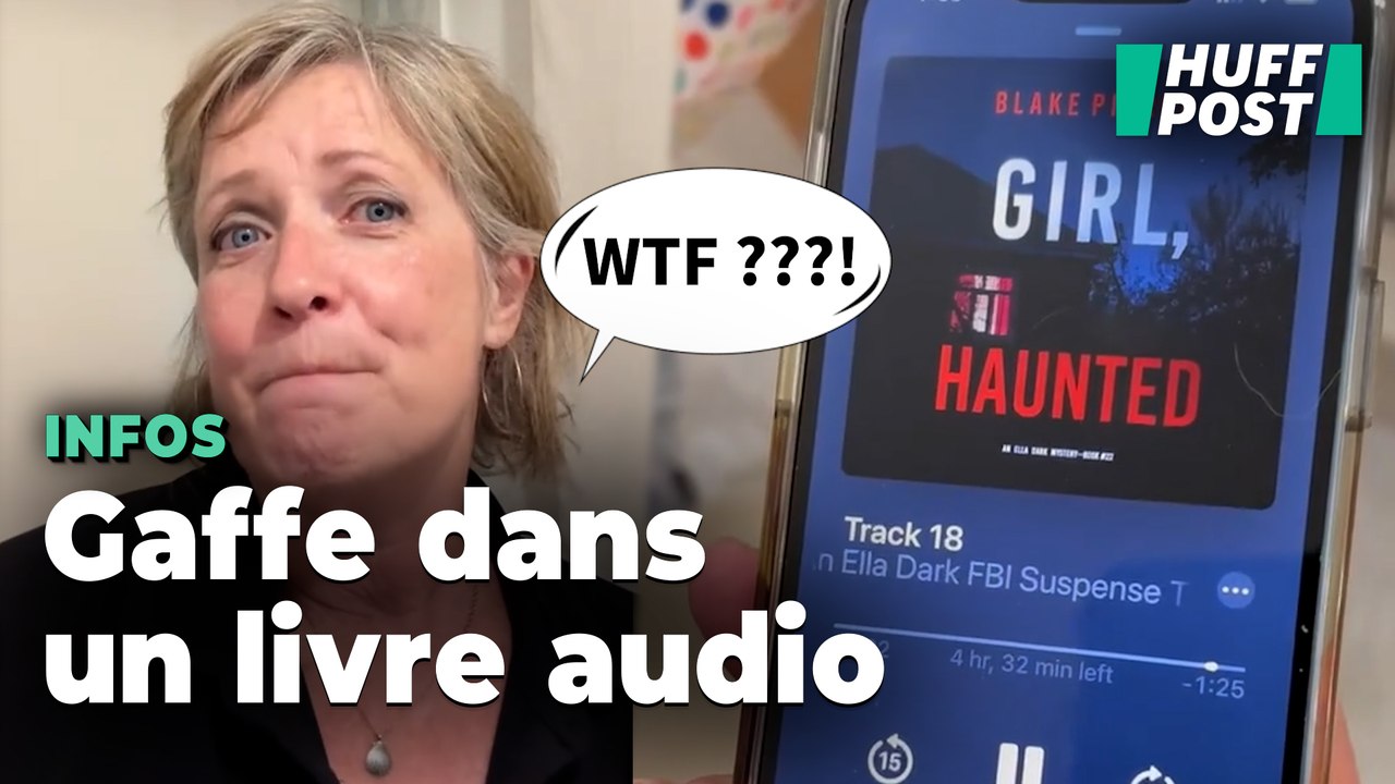 La crise de nerfs comique de cette narratrice se retrouve dans un livre audio par erreur