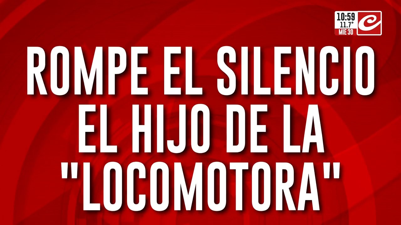 El hijo de la Locomotora" habla en exclusivo con Crónica: "Lo único que queremos es cremar a mi mamá"