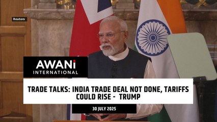 Trade talks: India trade deal not done, tariffs could rise -  Trump