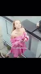 He tried to steal her wallet —