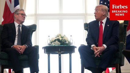 Trump Asked About Criticisms That Starmer 'Wasn't Entirely Honest About Free Speech And Immigration'