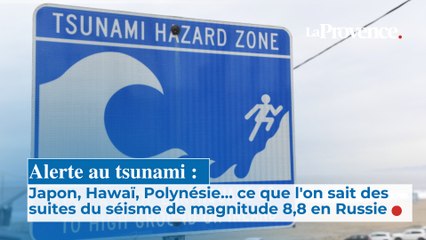 Alerte au tsunami : Japon, Hawaï, Polynésie…  ce que l'on sait des suites du  séisme de magnitude 8,8  en Russie