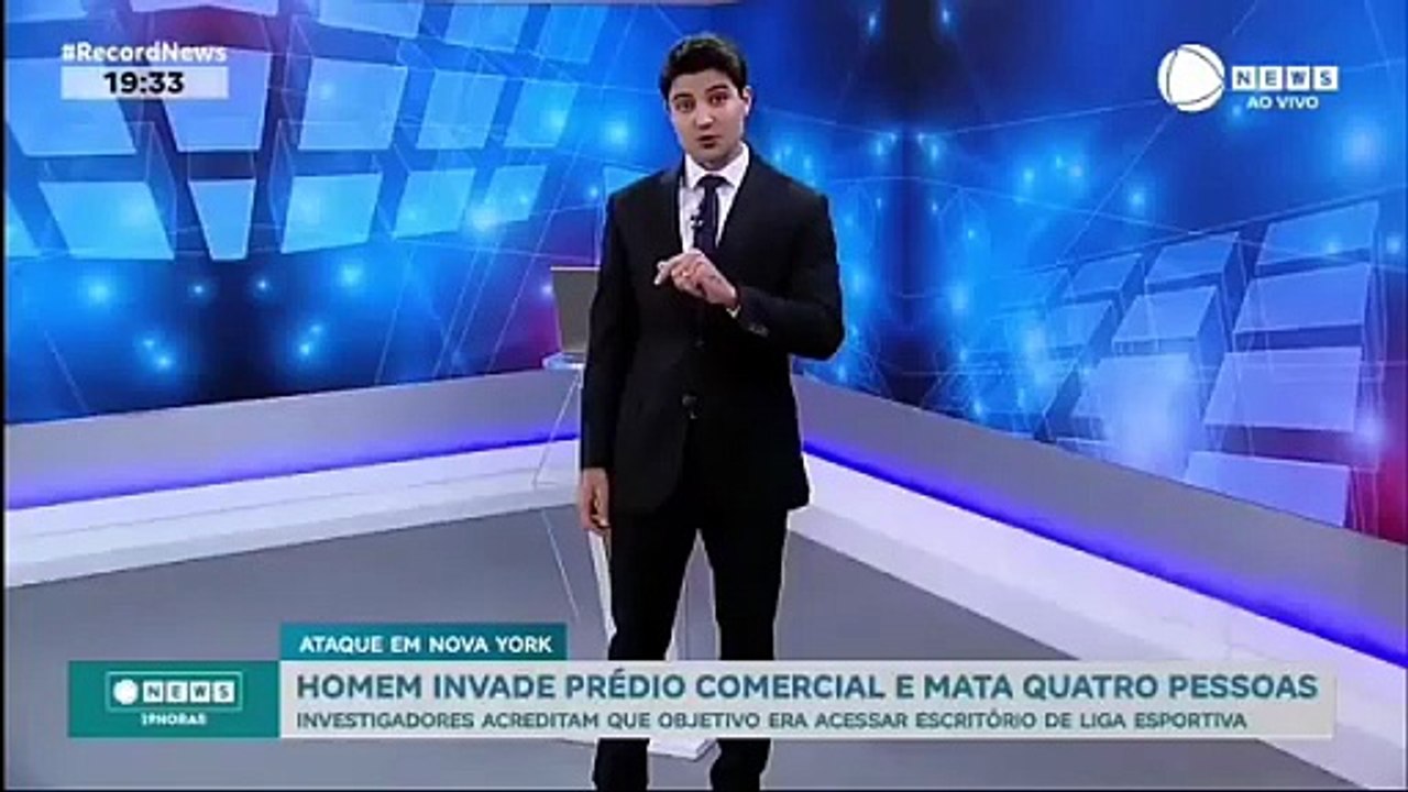 Sinal da Record News é invadido e exibe mensagem enigmática durante jornal