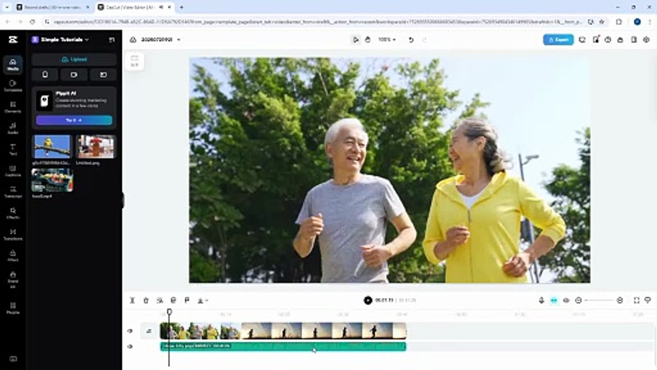 Capcut Web Editor 17 Audio Fade In and Out