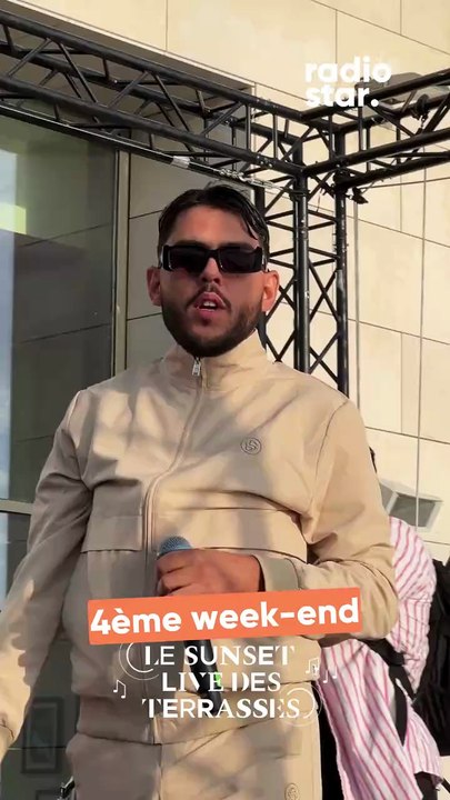 Josas interprète “mi bandida” sur la scène des Sunset Live des Terrasses #josas #sunsetlive #concert #live