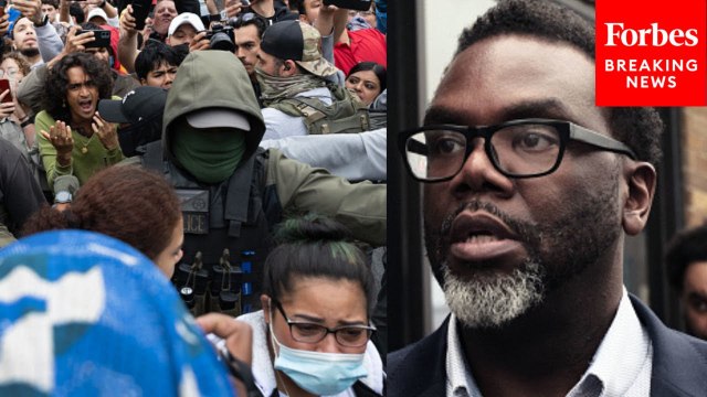 Chicago Mayor Johnson Says City Will 'Hold Firm' Amid Concerns Of Future ICE Raids At Mass Events