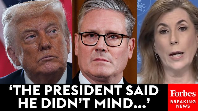 Reporter Presses State Department Spokesman Over Trump's Comments On PM Keir Starmers Palestine Recognition Plan