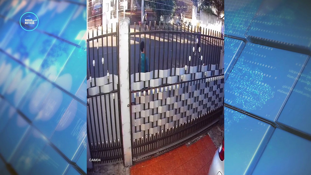 Dupla furta celulares de crianças que brincavam em frente de casa em Paiçandu