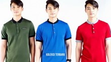 Baju Kaos Polo Pria Polos Kerah Shanghai - Cocok untuk Hangout & Kerja!