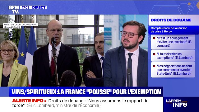 Droits de douane de 15% pour l'UE: pour Philippe Brun, député Socialistes et apparentés , le Parlement doit se saisir du sujet