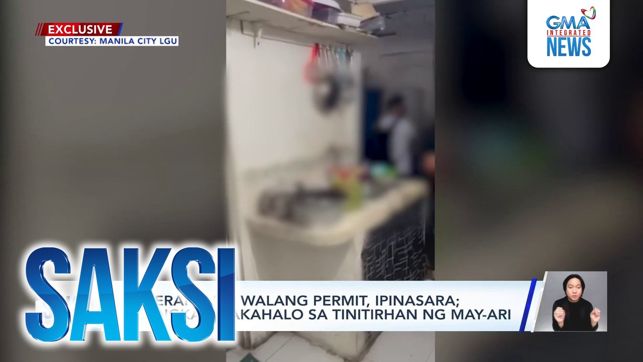 Puneraryang walang permit, ipinasara; 2 bangkay, nakahalo sa tinitirhan ...